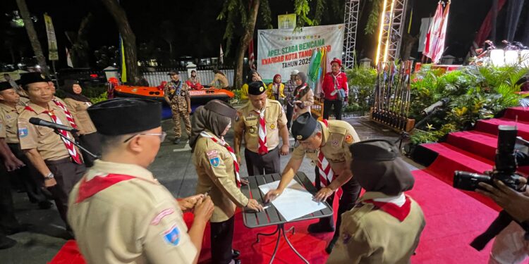 Pergantian Antar Waktu, Kak Ika Lestari Dilantik Jadi Sekretaris Kwarcab Kota Tangerang dan Kak Bobby Yunandar Waka Abdimas Humas