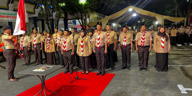 Pergantian Antar Waktu, Kak Ika Lestari Dilantik Jadi Sekretaris Kwarcab Kota Tangerang dan Kak Bobby Yunandar Waka Abdimas Humas
