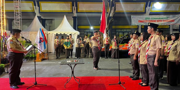 Pergantian Antar Waktu, Kak Ika Lestari Dilantik Jadi Sekretaris Kwarcab Kota Tangerang dan Kak Bobby Yunandar Waka Abdimas Humas