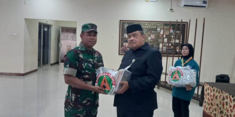 Pramuka Peduli Kwarcab Kota Tangerang Kirim Bantuan Kemanusiaan untuk Korban Bencana Sumatera