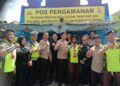 Karya Bakti Pramuka, Kwarcab Kota Tangerang bersama Polri Laksanakan Pengamanan Nataru 2025