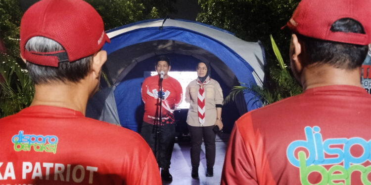 Anggota Rintisan Saka Patriot Kwarcab Kota Tangerang Jalani Tugas Misi Kemanusiaan di Sumatera Barat