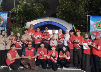 Anggota Rintisan Saka Patriot Kwarcab Kota Tangerang Jalani Tugas Misi Kemanusiaan di Sumatera Barat