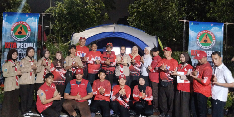 Anggota Rintisan Saka Patriot Kwarcab Kota Tangerang Jalani Tugas Misi Kemanusiaan di Sumatera Barat