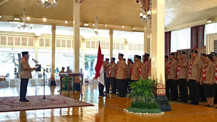 Ketua Kwarnas Kak Budi Waseso Melantik Pengurus Majelis Pembimbing Daerah Gerakan Pramuka DIY Masa Bakti 2025-2030
