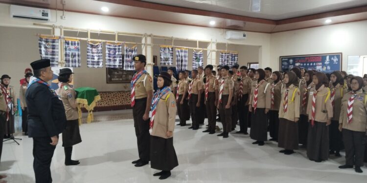 120 Peserta Peran Saka Cabang Dilepas Ketua Kwarcab Kota Tangerang