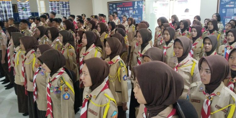 120 Peserta Peran Saka Cabang Dilepas Ketua Kwarcab Kota Tangerang