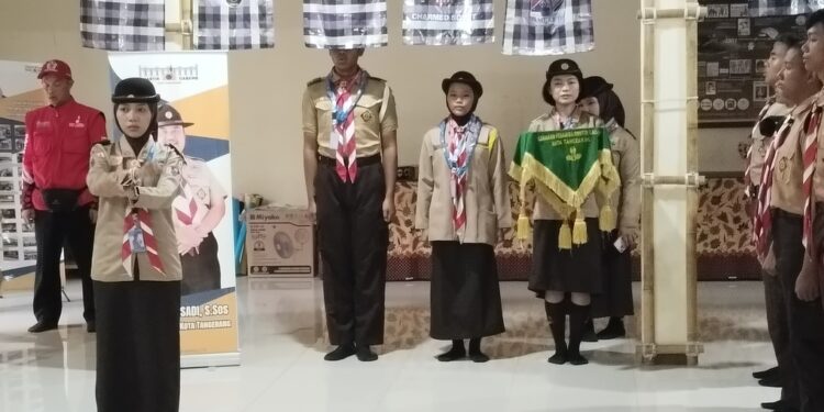 120 Peserta Peran Saka Cabang Dilepas Ketua Kwarcab Kota Tangerang