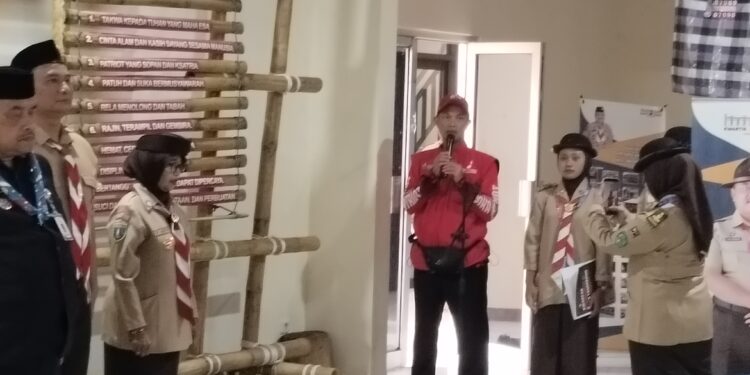 120 Peserta Peran Saka Cabang Dilepas Ketua Kwarcab Kota Tangerang