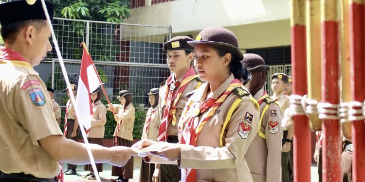Gelar Sertijab Dewan Ambalan, Pramuka Triguna Utama Dinahkodai Pradana Baru
