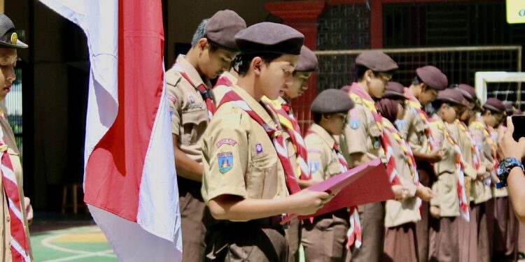 Gelar Sertijab Dewan Ambalan, Pramuka Triguna Utama Dinahkodai Pradana Baru