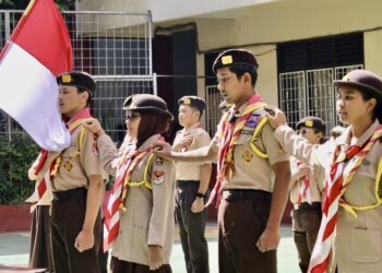 Gelar Sertijab Dewan Ambalan, Pramuka Triguna Utama Dinahkodai Pradana Baru