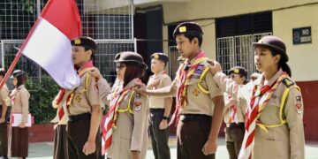 Gelar Sertijab Dewan Ambalan, Pramuka Triguna Utama Dinahkodai Pradana Baru