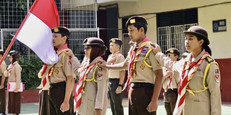 Gelar Sertijab Dewan Ambalan, Pramuka Triguna Utama Dinahkodai Pradana Baru