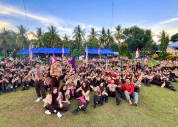 ​Sukses, Perjusa Gudep 03.081-03.082 UPT SMPN 2 Awangpone: Padukan Skill Kepramukaan, Digital dan Wawasan Kebangsaan