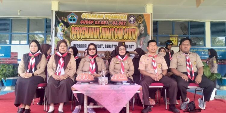 ​Sukses, Perjusa Gudep 03.081-03.082 UPT SMPN 2 Awangpone: Padukan Skill Kepramukaan, Digital dan Wawasan Kebangsaan