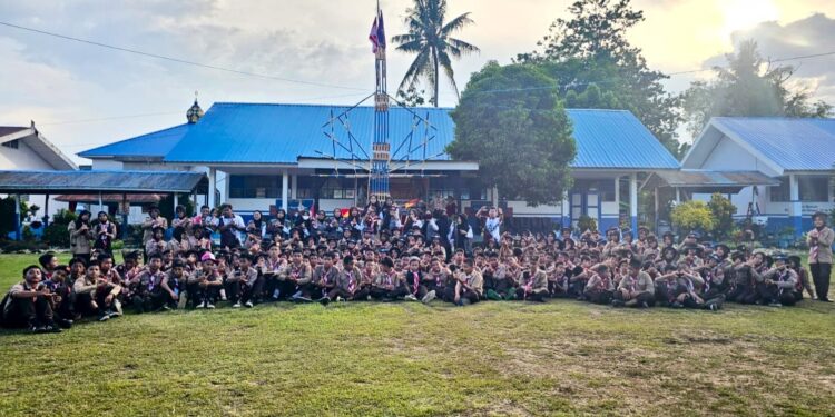 ​Sukses, Perjusa Gudep 03.081-03.082 UPT SMPN 2 Awangpone: Padukan Skill Kepramukaan, Digital dan Wawasan Kebangsaan