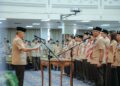 Sesjen Kwarnas Lantik Gubernur Lampung sebagai Ketua Mabida Gerakan Pramuka Lampung