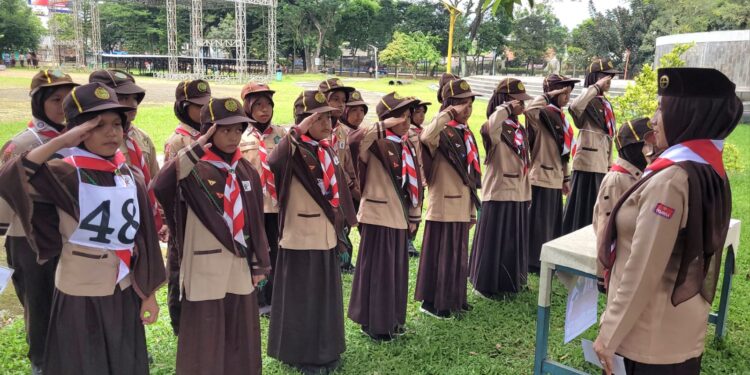 Ratusan Pramuka Siaga Kwarran Purwokerto Selatan Ikuti Pesta Siaga