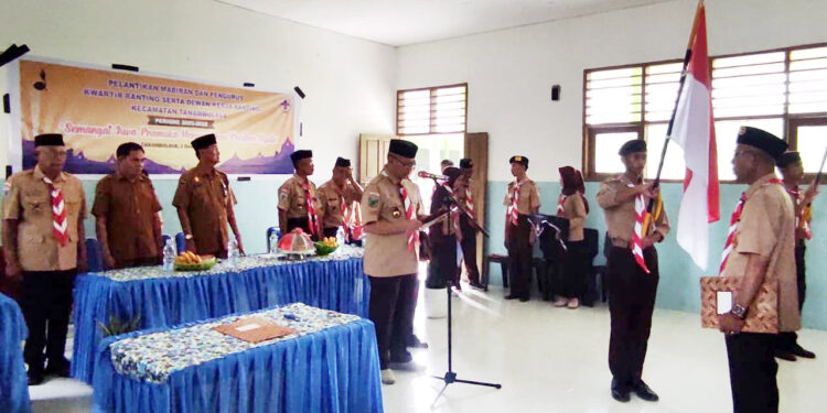 Pengurus Kwarran Tanambulava Masa Bakti 2025-2028 Resmi Dilantik