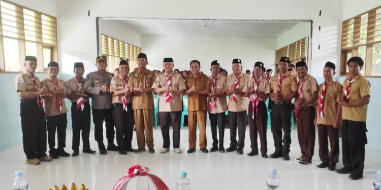 Pengurus Kwarran Tanambulava Masa Bakti 2025-2028 Resmi Dilantik