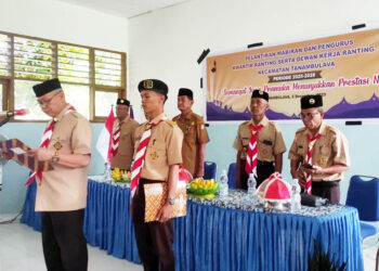 Pengurus Kwarran Tanambulava Masa Bakti 2025-2028 Resmi Dilantik