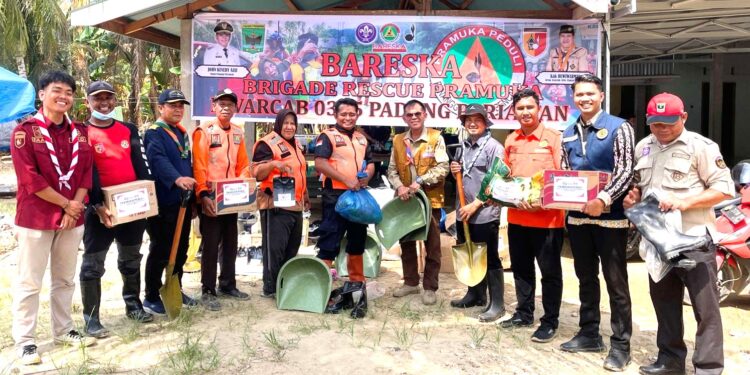 Tak Pernah Tersentuh Bantuan, Kwarda Sumbar Bergerak Ke Pelosok Batang Anai
