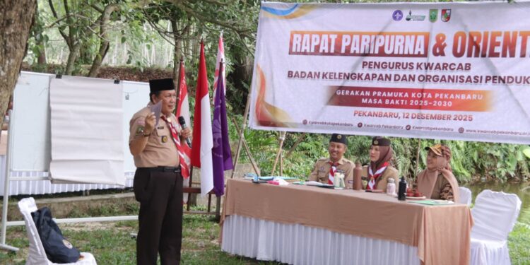 Kwarcab Pekanbaru Gelar Rapat Paripurna dan Orientasi Pengurus di Alam Terbuka
