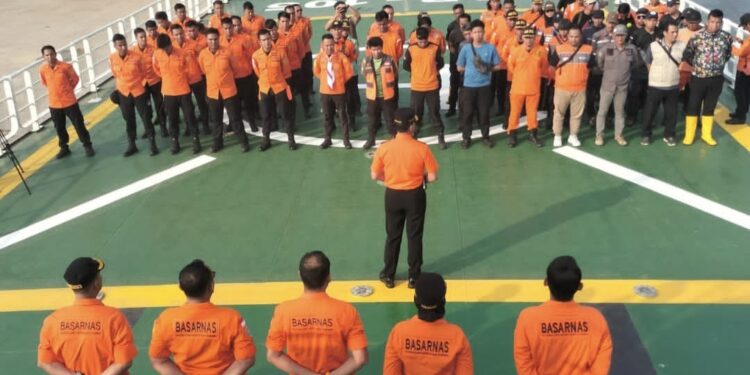 Anggota Saka Rintisan SAR Ikut Tim Operasi SAR oleh Basarnas untuk Bencana Banjir dan Longsor