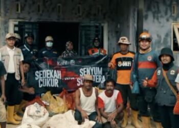 Bantuan kepada Korban Bencana Sumatera oleh Pramuka Peduli Kwarcab Kota Bekasi