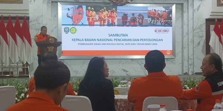 Siaga SAR Nataru dibuka secara resmi oleh Kepala BASARNAS