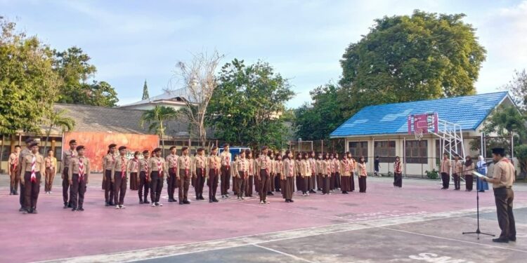 Resmi Dilantik, Dewan Ambalan SMKN 1 Gorontalo Masa Bakti 2025-2026 Siap Tancap Gas