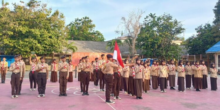 Resmi Dilantik, Dewan Ambalan SMKN 1 Gorontalo Masa Bakti 2025-2026 Siap Tancap Gas