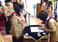 Wabup Lintarti Kukuhkan 758 Pembina dan Pelatih Pramuka Kwarcab Banyumas