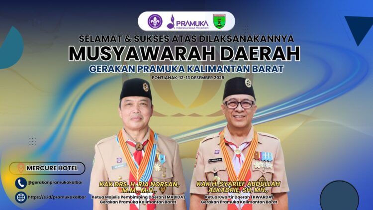Kwartir Daerah Gerakan Pramuka Kalimantan Barat Siap Laksanakan Musyawarah Daerah Tahun 2025