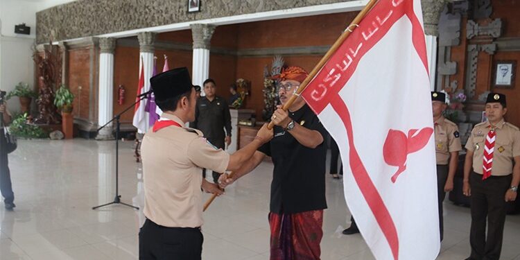 Sekda Buleleng Lepas Kontingen Jambore Daerah Bali, Libatkan 40 Pramuka Penggalang