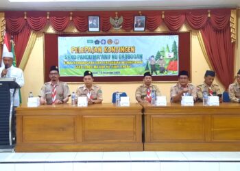 Satuan Komunitas Pramuka Pandu Ma’arif NU Grobogan Kirim Peserta Kemah Kemanusiaan Perdamaian