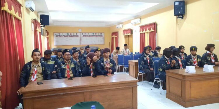 Satuan Komunitas Pramuka Pandu Ma’arif NU Grobogan Kirim Peserta Kemah Kemanusiaan Perdamaian
