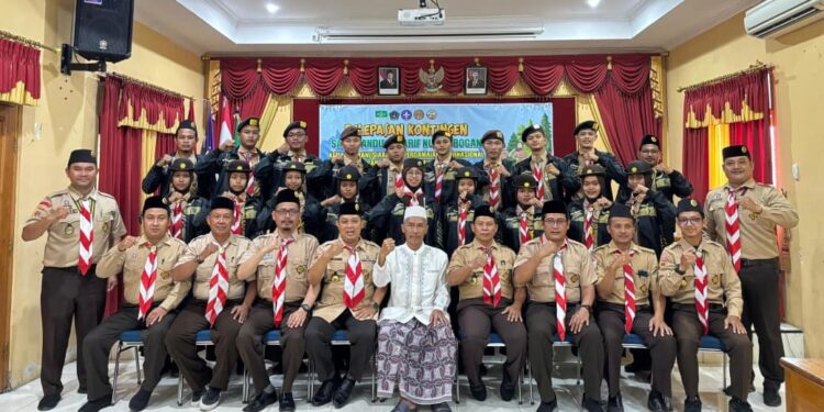 Satuan Komunitas Pramuka Pandu Ma’arif NU Grobogan Kirim Peserta Kemah Kemanusiaan Perdamaian