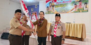 Kwarda Lampung Lepas 58 Pramuka Ikuti Kemah Perdamaian Sako Ma’arif NU Di Surabaya