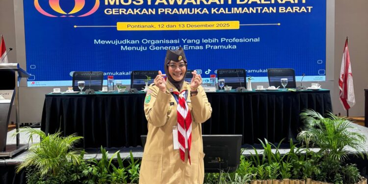 Kak Ria Hayatunnur Taqwa: Kebersamaan Jadi Kunci Sukses Musda Kalbar 2025 Menuju Generasi Emas Pramuka