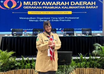 Kak Ria Hayatunnur Taqwa: Kebersamaan Jadi Kunci Sukses Musda Kalbar 2025 Menuju Generasi Emas Pramuka