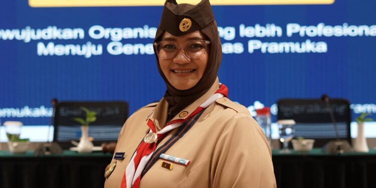 Kak Ria Hayatunnur Taqwa: Kebersamaan Jadi Kunci Sukses Musda Kalbar 2025 Menuju Generasi Emas Pramuka