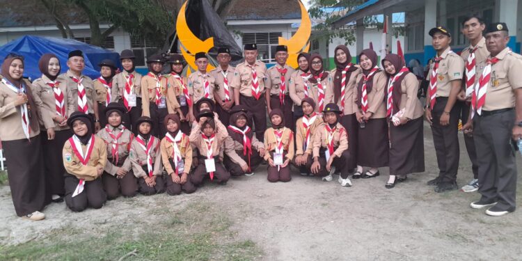Ratusan Pramuka Penggalang Ikuti Lomba Kreatifitas Pramuka Penggalang (LKP2) Kwaran Dolo Tahun 2025