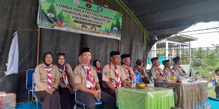 Ratusan Pramuka Penggalang Ikuti Lomba Kreatifitas Pramuka Penggalang (LKP2) Kwaran Dolo Tahun 2025