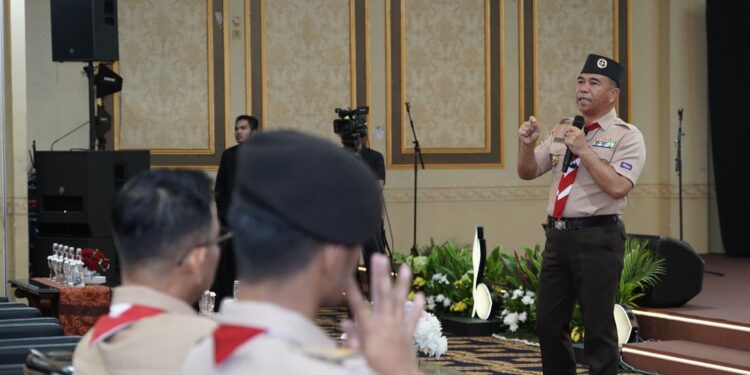 Gerakan Pramuka Dukung Pengawasan Partisipatif Pemilu Melalui Rakor Bersama Bawaslu RI