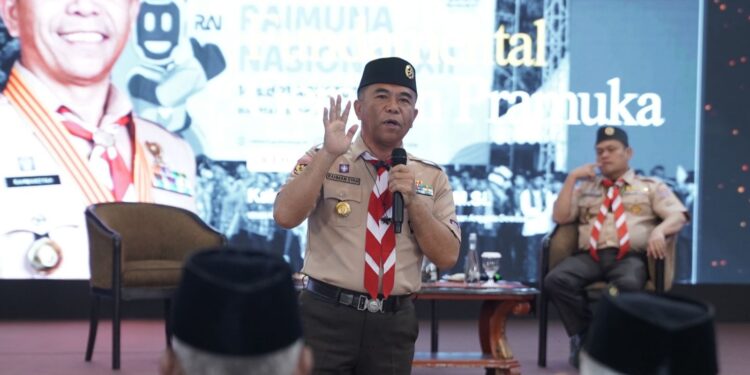 Gerakan Pramuka Dukung Pengawasan Partisipatif Pemilu Melalui Rakor Bersama Bawaslu RI