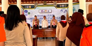 Pamong Satuan Karya Di Wilayah Kabupaten Cilacap Ikuti Pembinaan Di Sanggar Pramuka Kwarcab Cilacap