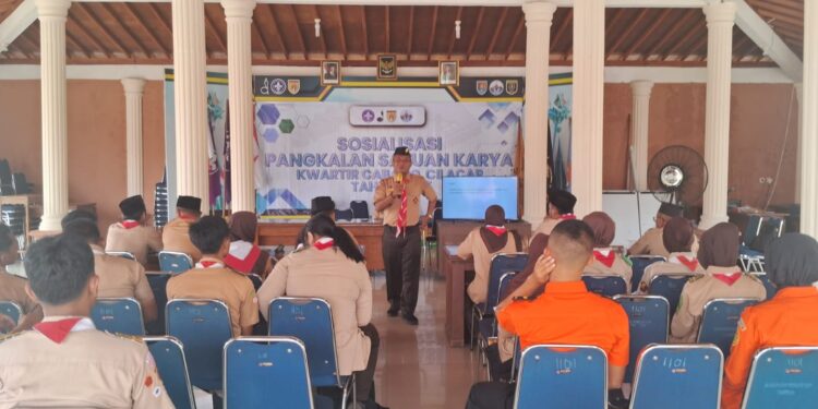 Pamong Satuan Karya Di Wilayah Kabupaten Cilacap Ikuti Pembinaan Di Sanggar Pramuka Kwarcab Cilacap