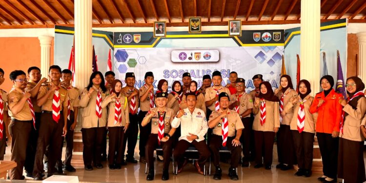 Pamong Satuan Karya Di Wilayah Kabupaten Cilacap Ikuti Pembinaan Di Sanggar Pramuka Kwarcab Cilacap